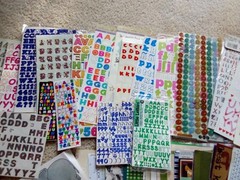 New Scrapbooking Stickers Bulk Lot 200+ Pieces! Various Subjects Multiple Brands