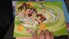 Hallmark Looney Tunes Taz Tasmanian Devil Greeting Card Birthday w/Envelope