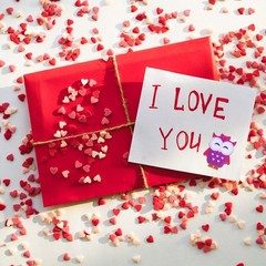 Winlyn Assorted Valentine’s Day Stickers Embellishments Craft Smile Face Heart C