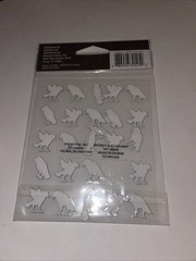 Halloween Stickers Crows Skulls Lot Of 2