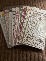 Thicker Stickers (see description for details) 35 packs