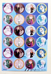 Frozen PRINCESS Disney Sticker sheet