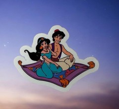 Sticker Pack | Aladdin | Jasmine | Genie | Clear