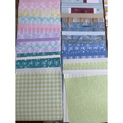 Close To My Heart Paper Pack Scapbooking Journaling Card Making LOT 78