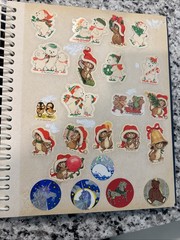 Vintage 1980s Sticker Book Album Lisa Frank Gremlins Scratch N Sniff And More