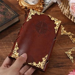 30PCS Corner Protector, Metal Photo Corners Retro Antique Scrapbook Album Corn