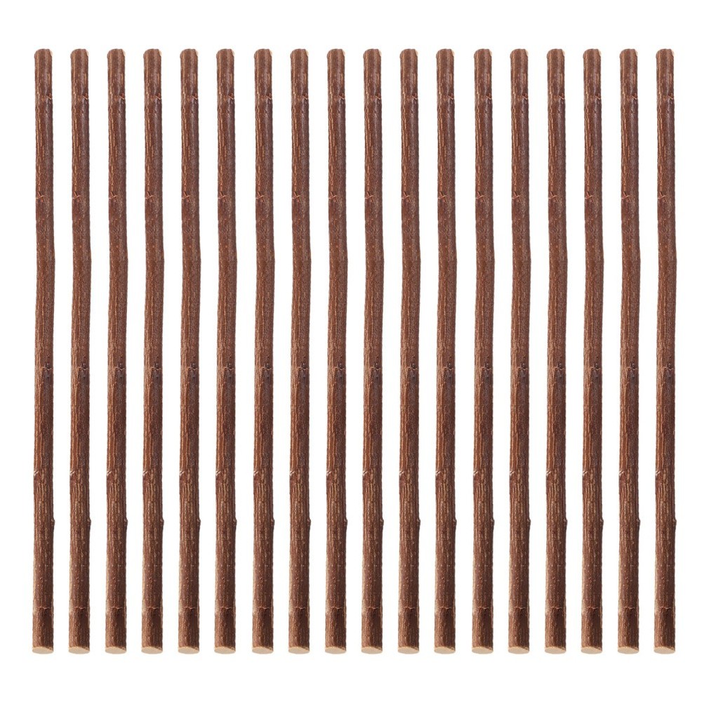 50Pcs Reusable Dried Wood Sticks for DIY Crafts Rustic Coffee Branch Supplies