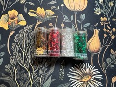 36 piece Lot Buttons Galore Sparkletz Sequin Jewels Embellishment Mixes