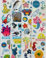555+ Lot Scrapbooking Supplies Stickers, feel good positive sticker Collection