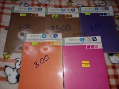 Lot Of Brand New Sticky Stax Self Adhesive Photo Mats Asst Colors