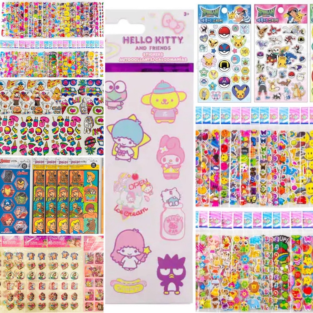 1009+ Scrapbook Sticker Lot Stickers wholesale bulk lots stickers