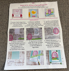 Queen & Company ** BRING ON SPRING KIT ** (see description for details)