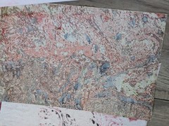 39 Piece Handmade Artisan Paper For Scrapbooking, Card Making, Junk Journals