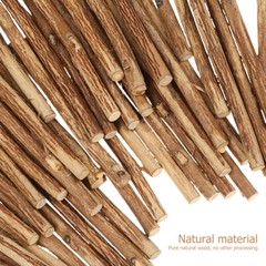 50 Pcs Wooden Sticks for Crafts Branches Craft Log Sticks Rustic Home Decors New