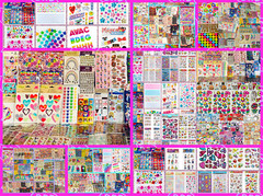 1699+ Lot of Scrapbooking Stickers Assorted Brands Mixed Themed Card Making DIY