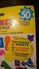 Vintage Sandylion Stickers Sticker Activity Pack Counting And Coloring New READ
