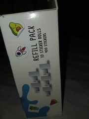 NEW Hello Blink Sticker Maker Refill Pack 10 Rolls: 5 Round 5 Square helloblink