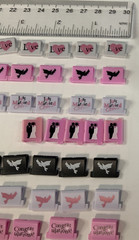 Scrapbooking Supplies Paper Clip CLIPPER TOOL with 50 CLIPS LOT Wedding Love