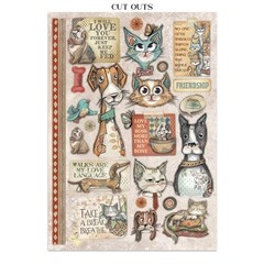 Stamperia Furry Friends – Junk Journal, SBJK07