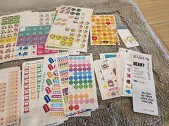 Happy Planner Sticker Books & HUGE LOT OF EXTRAS!! L@@K!!
