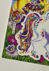 2013 Lisa Frank Sticker Book 4 Sheets 5.75in x 9.5in Over 300 Fantastic Stickers