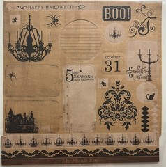 My Mind’s Eye 12×12 Accessory Sheet-Variations-Lost & Found Halloween & More