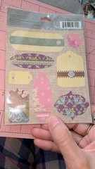 Studio 112 Patterned Tags Stickers Flat Scrapbook Card Embellishments