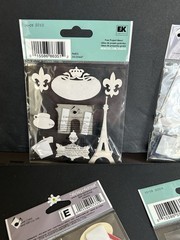 jolee’s boutique Dimensional stickers Paris Eiffel Tower 4 Sheets 32 Stickers