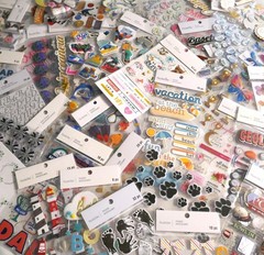 SPRING CLEARANCE! 334 PACKS BY RECOLLETIONS,JOLEE’S,STICKO AND MORE! SEE DESCRIP