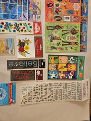 Lot of Stickers and Embellishments Bundle of Scrapbooking Supplies 24 Packs