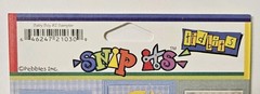 Pebbles Inc Baby Boy #2 Sampler Cardstock Stickers SnipIts Words & Titles Bath