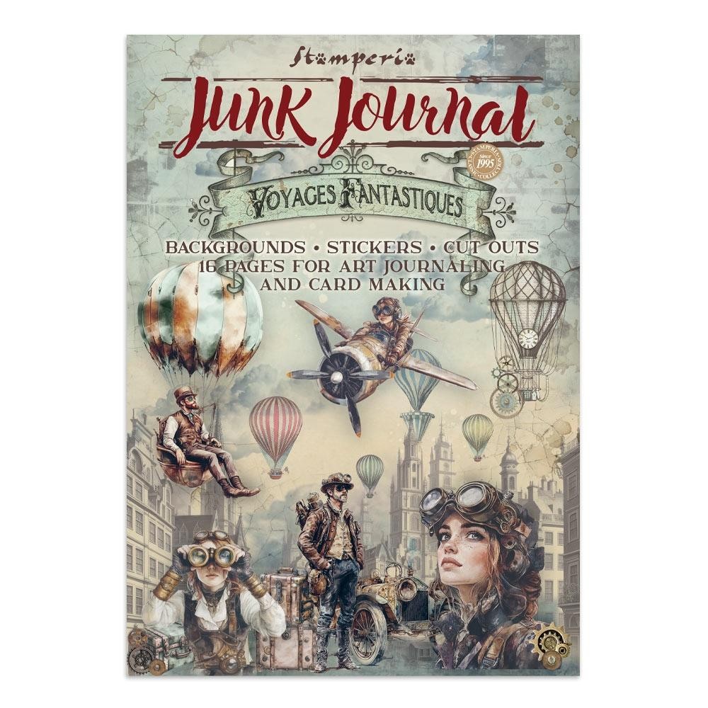 Stamperia Voyages Fantastiques – Junk Journal, SBJK05
