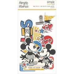 Simple Stories ~ SAY CHEESE CLASSIC MOUSE ~ Page Pieces ~ Disney