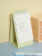 Daiso Korea Cute Stationery Set Notepad Sticky Notes Magnets Page Markers Kawaii