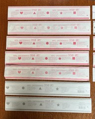 14 Sheets Mrs. Grossman’s Design Lines 12 x 2 Border Stickers 1997 1998 2001
