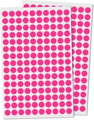 3000 Pack Pink Round Dot Stickers – 0.375″ Self-Adhesive Labels For All Needs