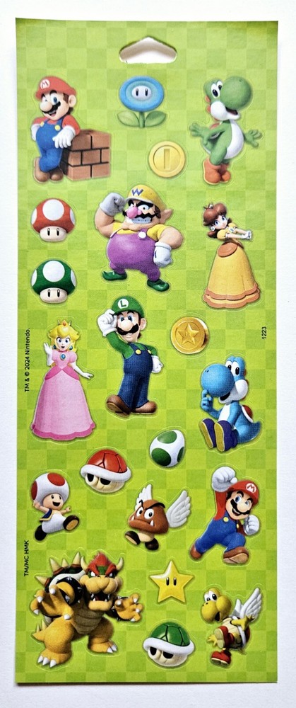 Super Mario / Sticker sheet
