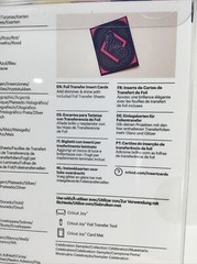 Cricut Joy A2 Foil Insert Card, Celebration Foil Transfer Insert Cards