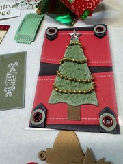 Christmas lot scrapbook planner journal junk collage ephemera paper crafting art