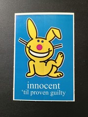 Happy Bunny Sticker Jim Benton Cute Funny Humor Vending Machine Sticker