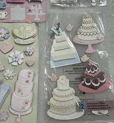 Lot Of Wedding Stickers Jolee’s Boutique Marcella k See All Pictures Scrapbook