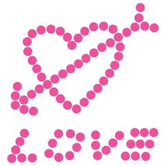 1050 PCS 3/4 Inch Round Color-Code Dot Stickers, Fluorescent Pink Circle Stic…