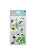 Crafts Stickers Jolee’s Happy Bumblebees Bees Faces Wings Leaves Flowers Cute
