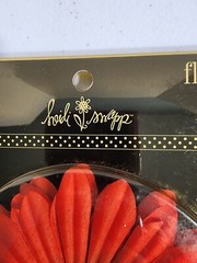 Heidi Snapp Crimson Flowers Scrapbook/Craft Orange Flowers 5″ 12 Layers 2005