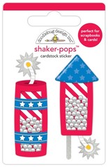 Freedom Fireworks Shaker Pop Stickers