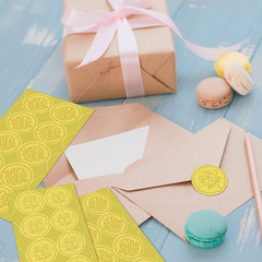 100 Pcs 2 Pattern Gold Wax Seal Stickers Gold Envelope Seals Sticker, round Embo