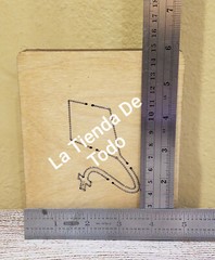 WOOD WOODEN PAPER CUTTING BLADE DIE KITE FITS ACCUCUT SYS READ