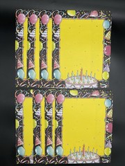 Lot of 39 Scrapbooking Paper Card Stock Variety Colors Themes 8.5″ x 11″