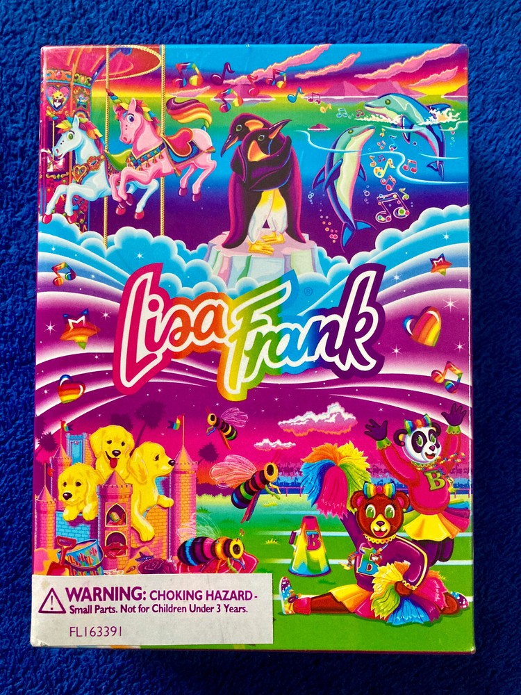 Lisa Frank Beads & Stickers Set FL163391 Box SEALED Crafts Charms Vintage