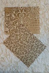 Eight Coffee Dyed Handmade Papers for Your Journals-8 1/2 x 11-28 LB Paper-Set 4